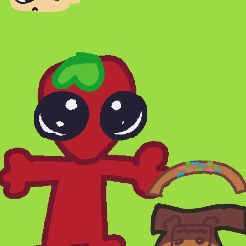 Cosmo the cosmetic alien cake by @Your_discovery