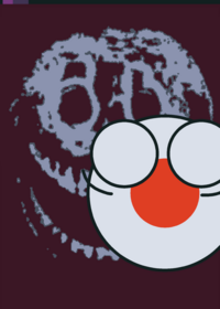 is run from rush doors but countryball