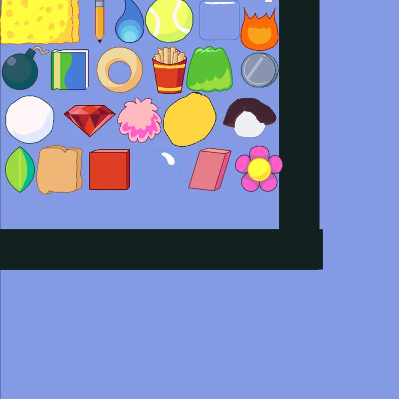 Bfdi and bfdia marble race by @bfdi_lover69