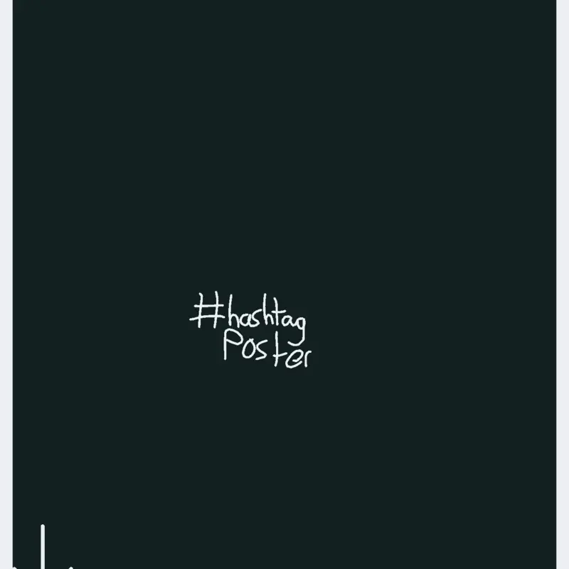 #hashtag Poster by @ThatBelarusian