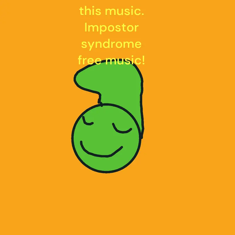 Impostor syndrome free music by @characterphanes