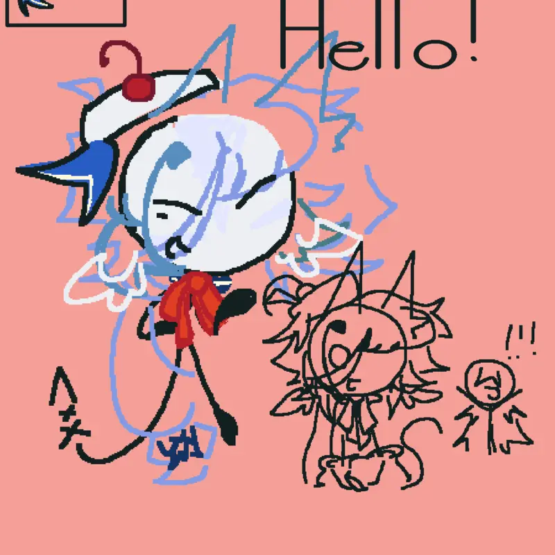 Hello Here!!! by @A_SP4RKL1NG_W4T3R