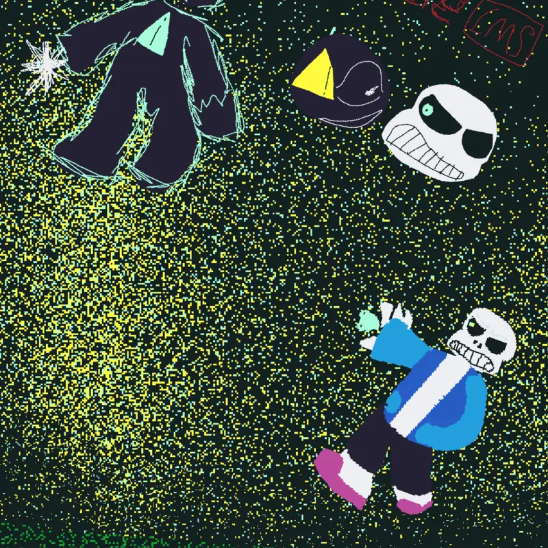 FALTE(sans vs erroric lms) by @Errorsaken_official
