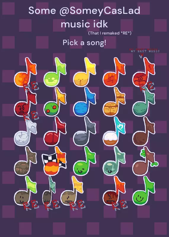 Somey musics (that I remaked *marked RE* by @PM_60666066006-creator