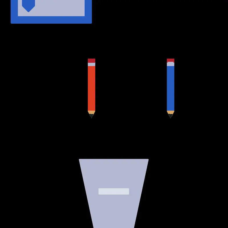 Blue Pen Filter by @positron