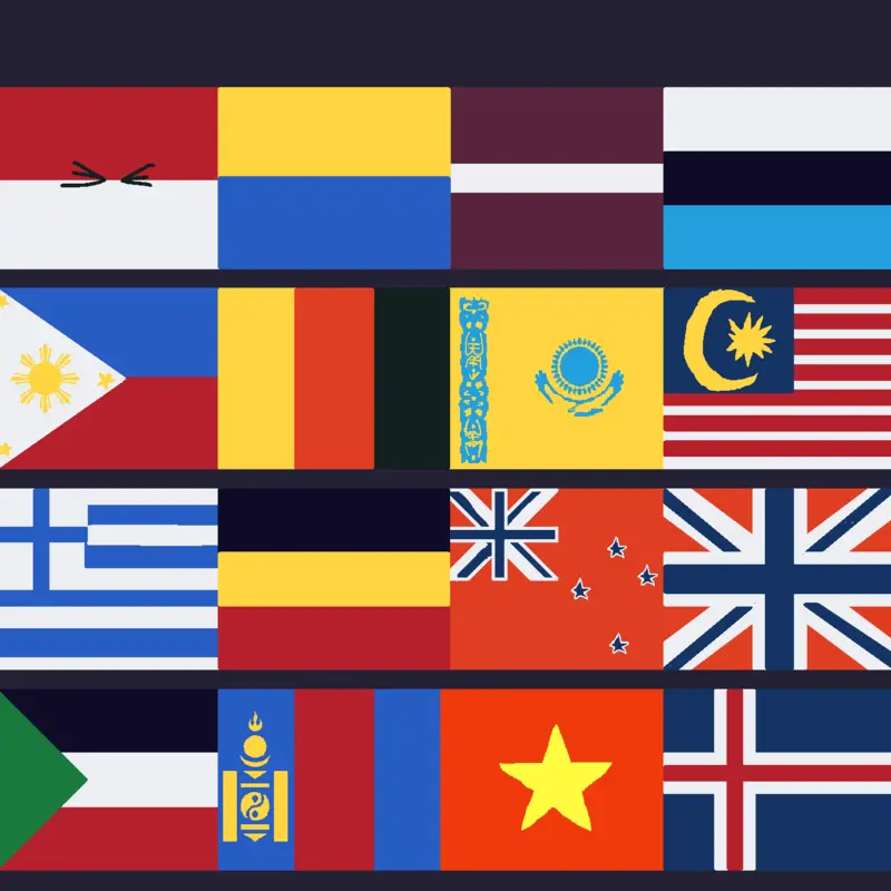 Flag band by @Francisco2026Pyramixed