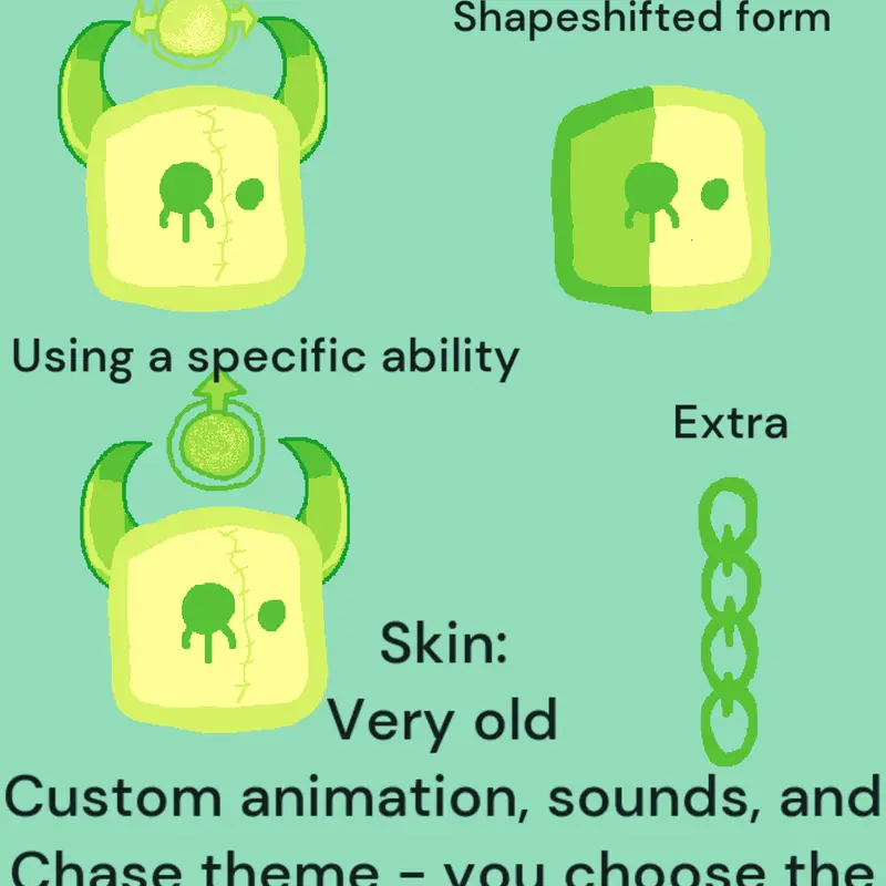Concept of cryptid skins by @LucasLedezma