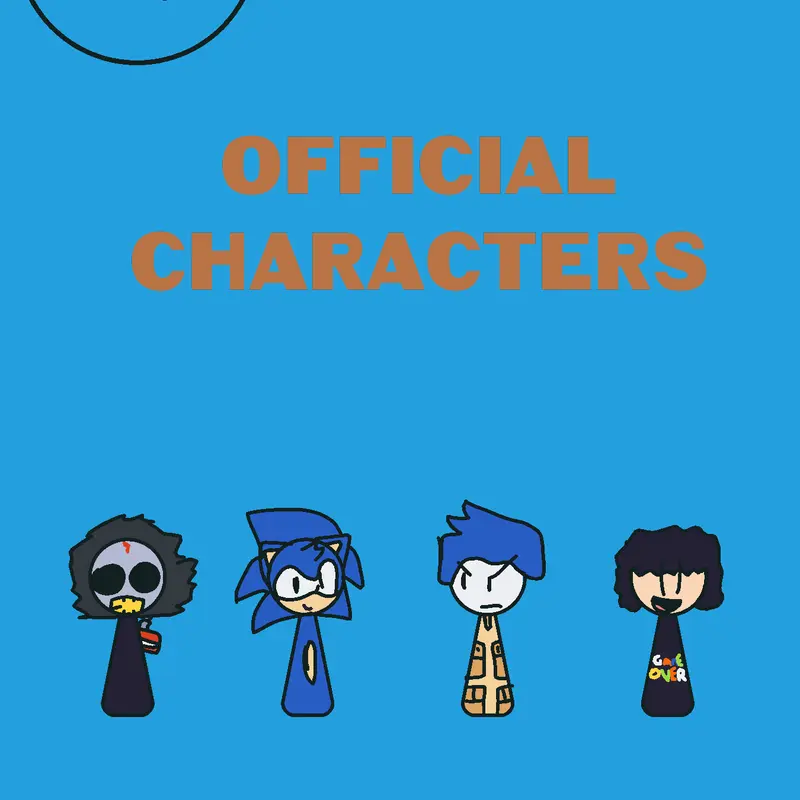 Official characters i have by @toey_sonic