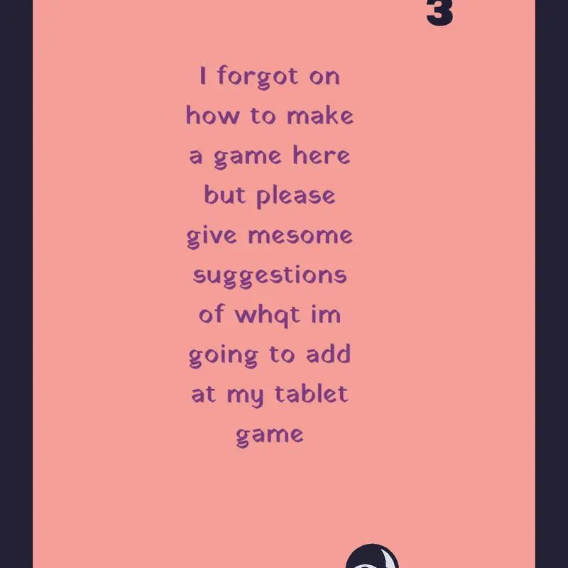 Game by @Pancream