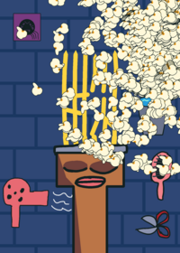 Paintbrush salon game