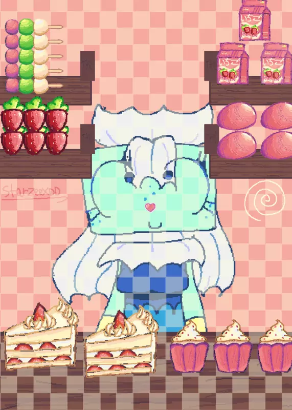 Eat Sweets with.. Tisha!! (Remake) 🍡🍰 by @StarZeeXDD