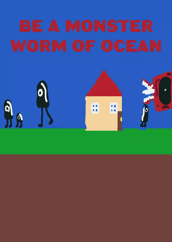 Be a monster worm of ocean! by @-ALAN_BECKER-