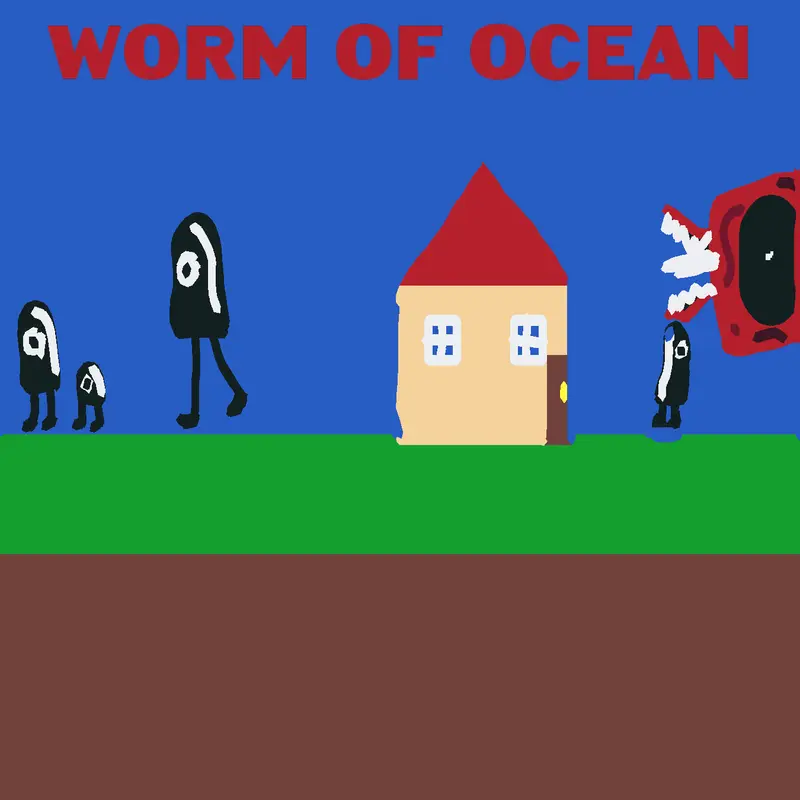 Be a monster worm of ocean! by @-ALAN_BECKER-
