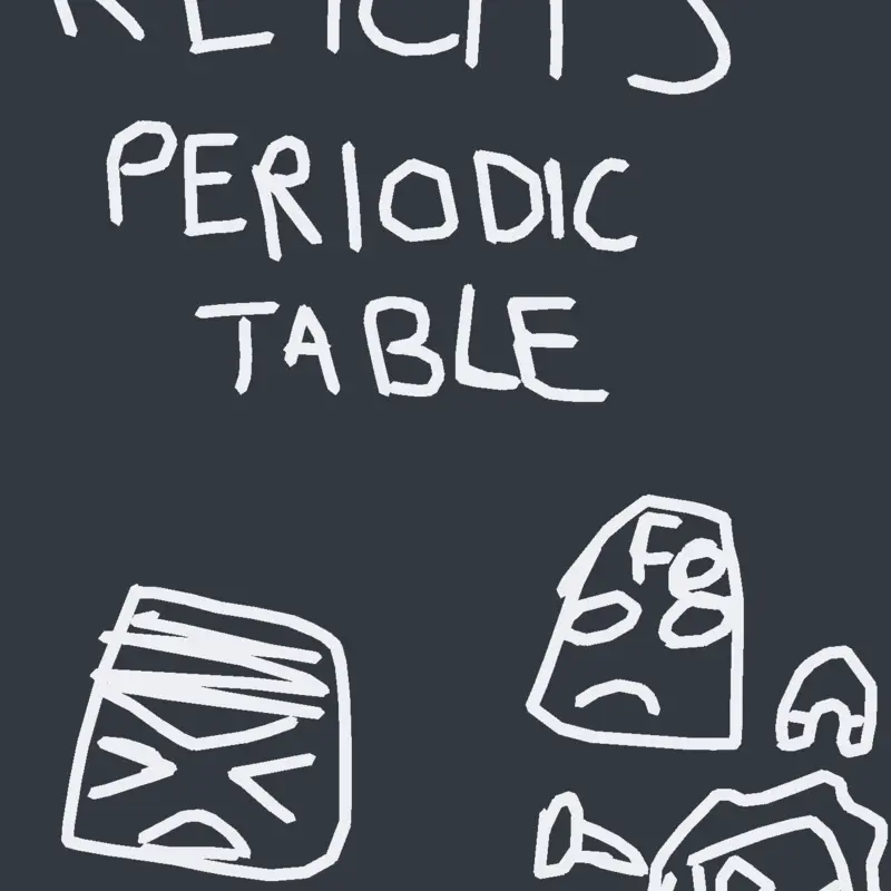 periodic table by @ReichtangleInSchool