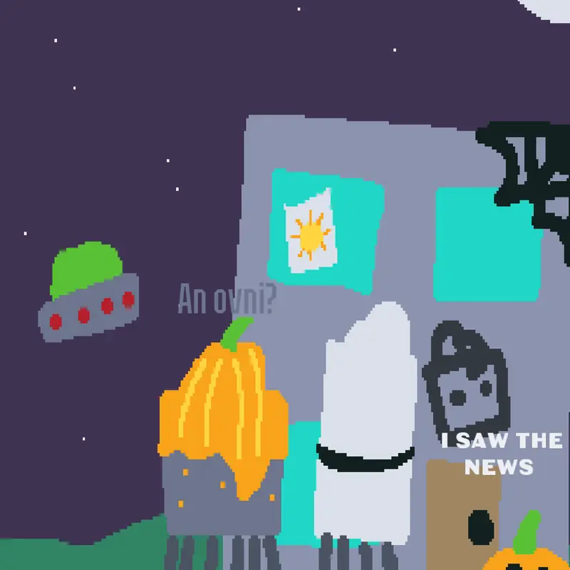 Why Theres an ovni? by @yerik_3