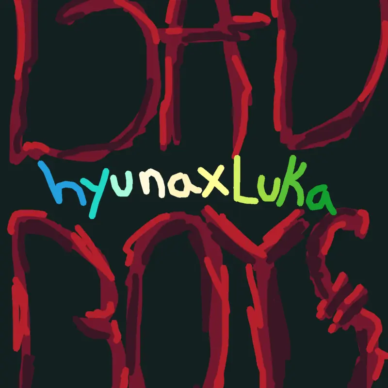 Hyuna X Luka by @A_MaskedFigure