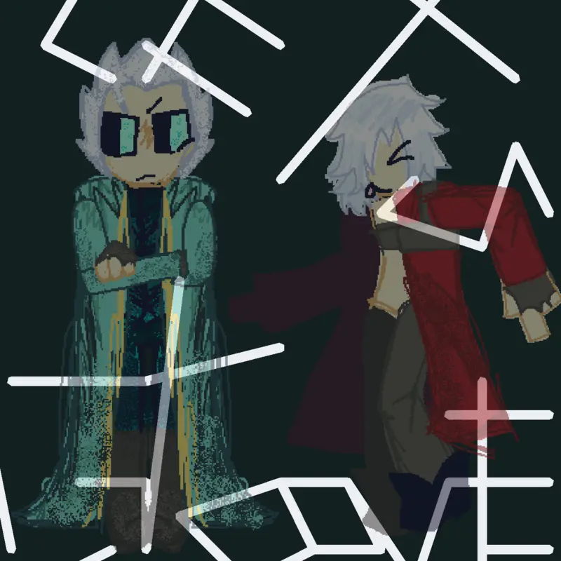 C'mon Vergil it'll be fun! by @Dante_DMC