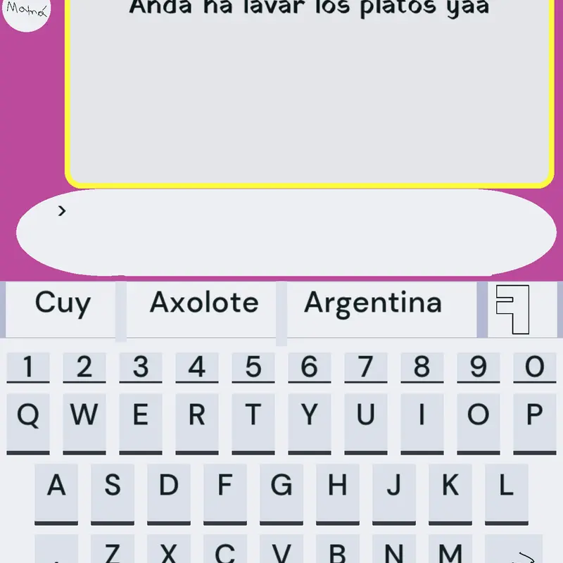 Mamá chat/mom chat by @chanchi_en_espanol