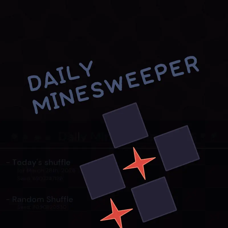 Daily Minesweeper by @zmy
