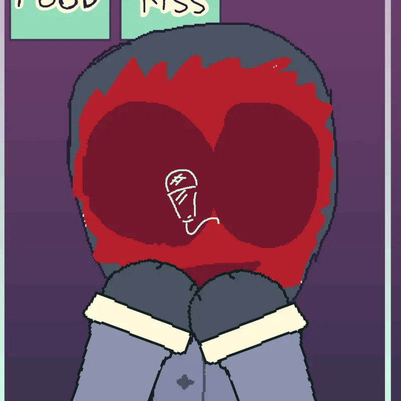Evil Larry by @_BlackTheMysterious