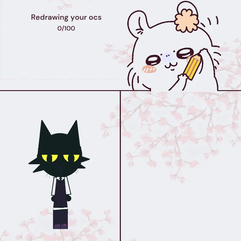 Redrawing your ocs by @SabrinaYbarra