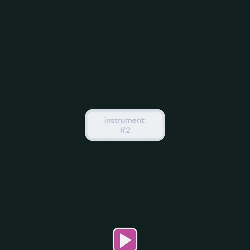 Instrument with a slider test by @youlocal_react