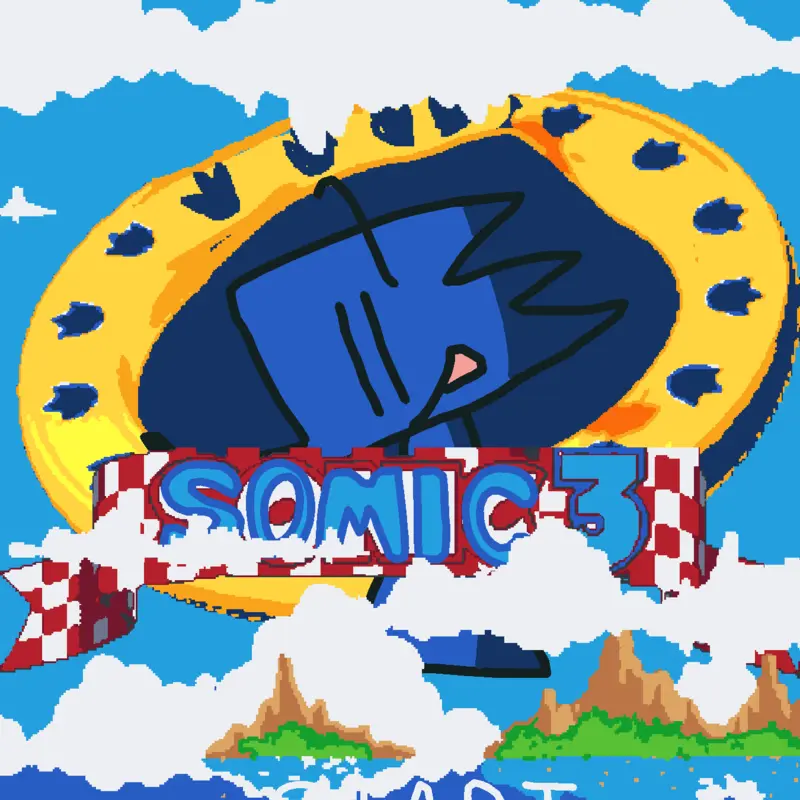 #sonic #somic #air #sonic #sonic3air #3 by @ROSYCHAVES