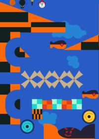 Halloween marble run
