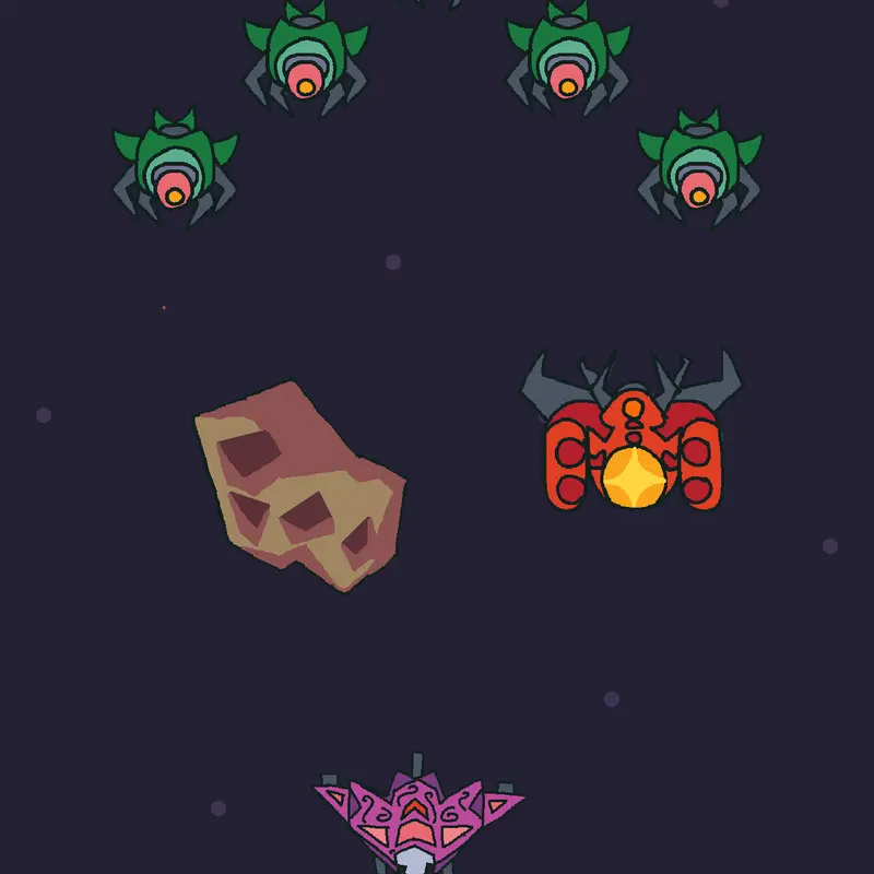 Hard shmup by @DaUraniumConsumer
