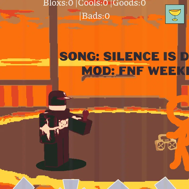 Fnf battle  Stickmens vs roblox by @rafa12345_lindo