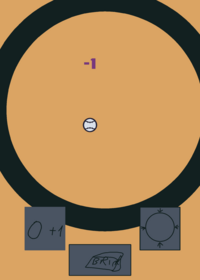 Just a bounce ball game