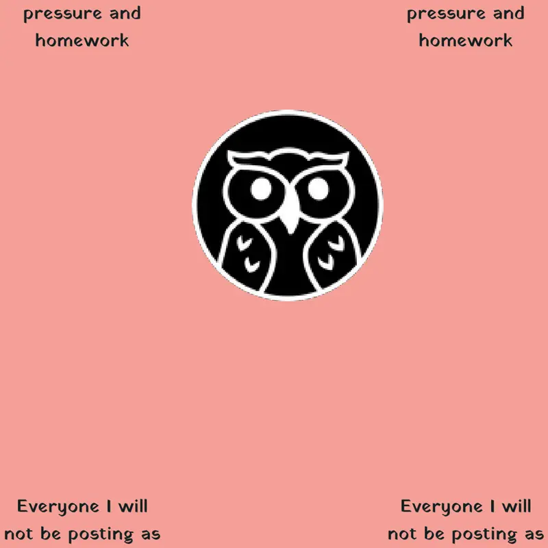 I won't post as much cause school by @mortarshellandyamcha
