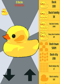 fixed the duck store and...