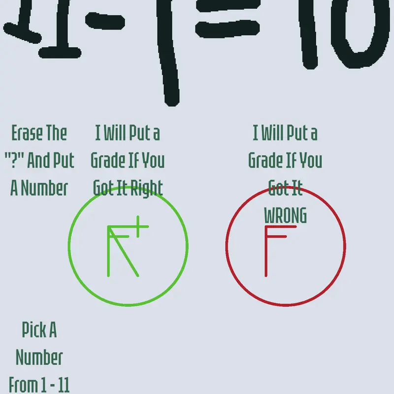 11-1=10 by @Multiplayer2026