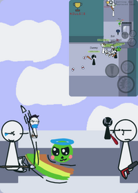 Batting day but aliance to figth with emoji!