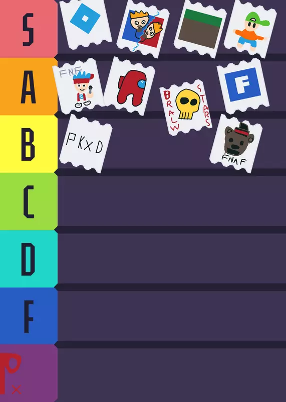 Rank games by @AleMaster097