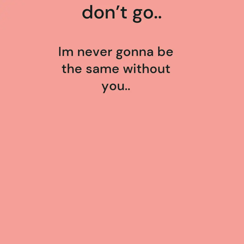 Don’t leave.. by @Nooby-Noobert