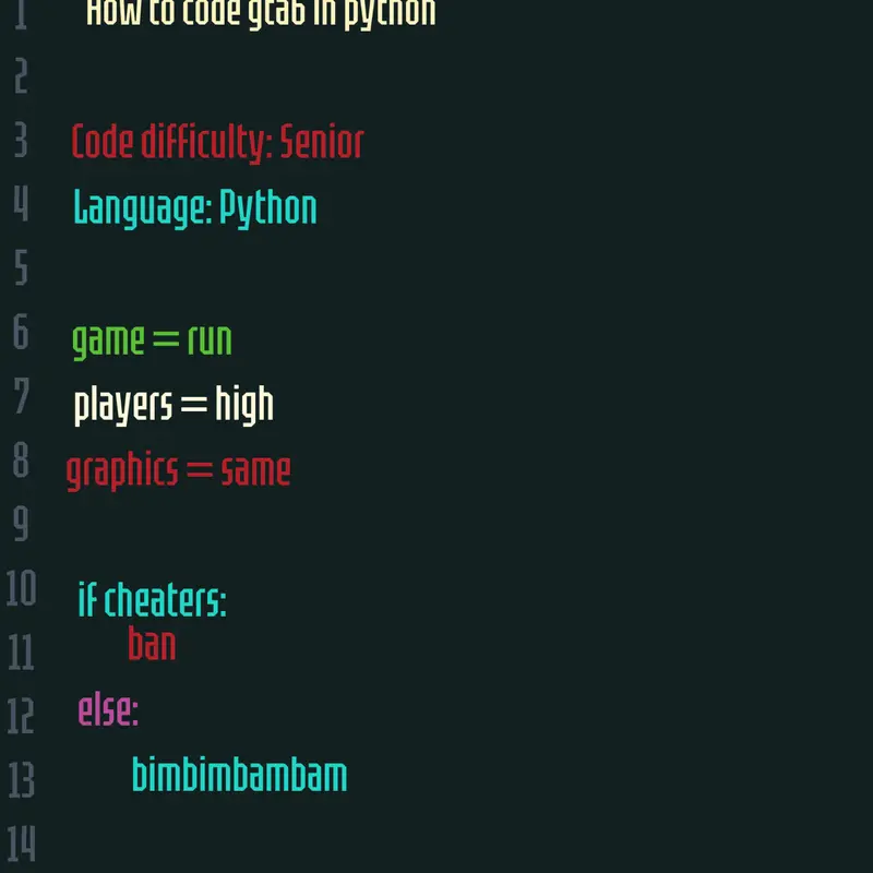 How to code GTA 6 by @i_am_not_your_friend