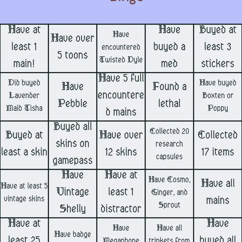 Game by @Itshellymymain