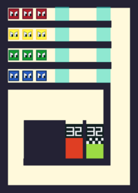 Triple Cube Race