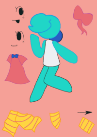 Dress up Did- Dandys world characters!