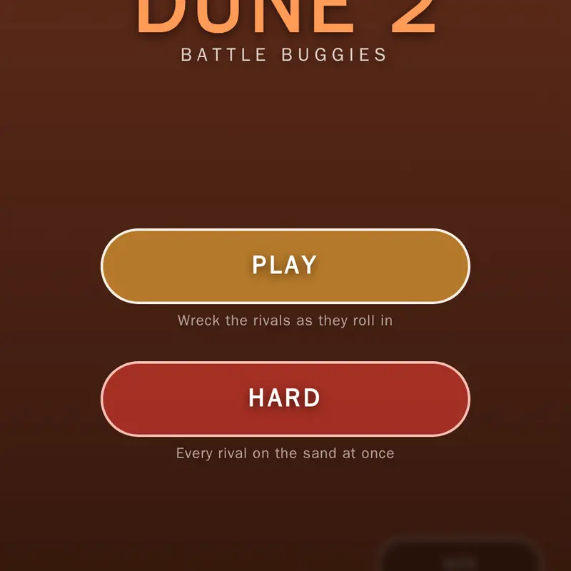 Let's Dune 2: Battle Buggies by @DaveKap