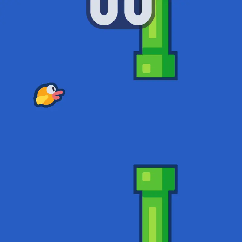 Flappy bird by @Creilly