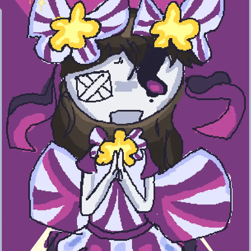 Magical girl Victo art by @Oopsie_dasies
