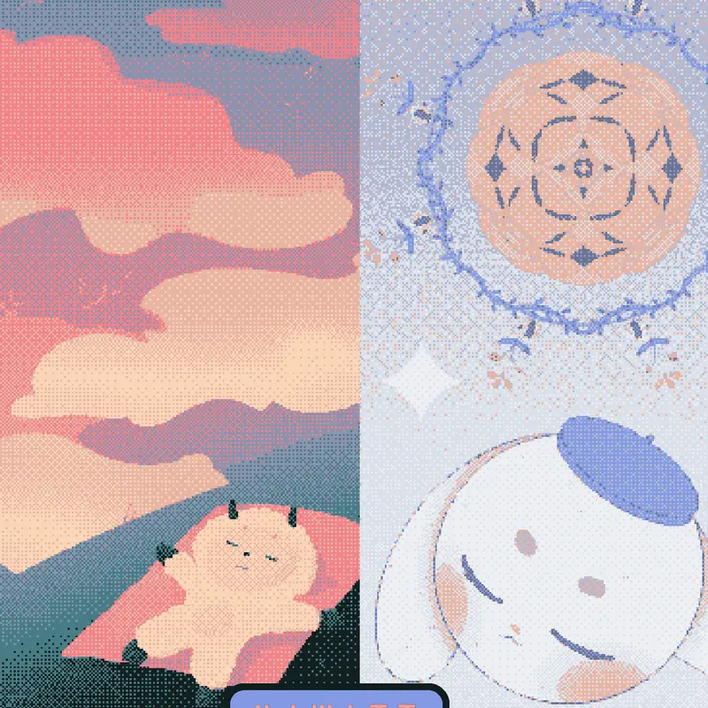 Kawaii Mahjong Cute Tile Match by @inmyown_bubble