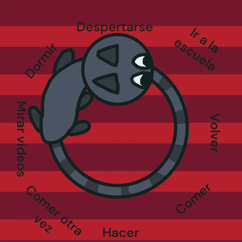El circulo infinito by @el_papu_delagrasa