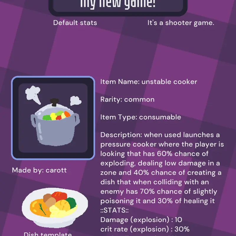 Game by @carott