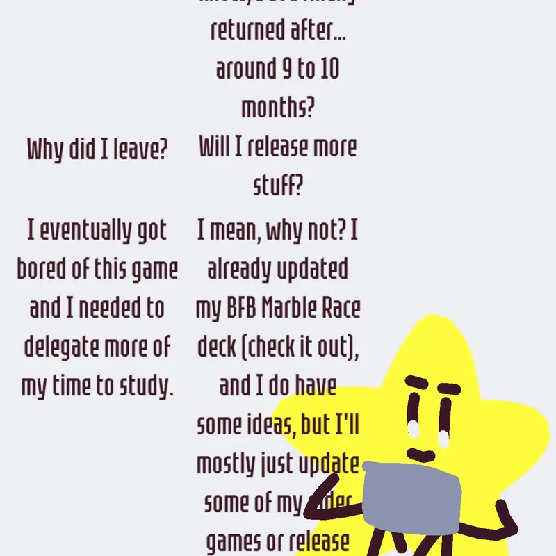I HAVE RETURNED by @Thirdy2763