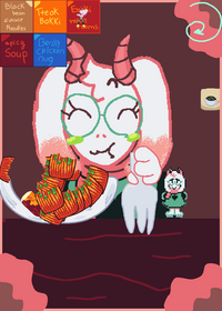 Ralsei!!!! Mukbang