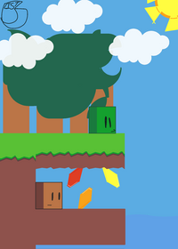 Joke Ending Game i made cuz im bored